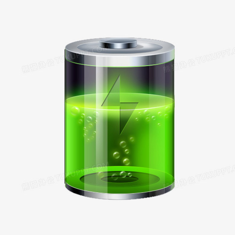 綠色光蘊 3D閃電環保電池圖標的設計美學與可持續象征